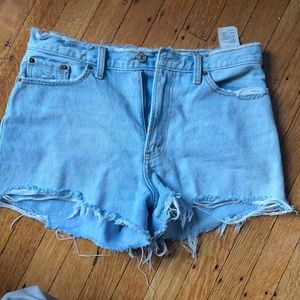 Abercrombie High Waisted Shorts